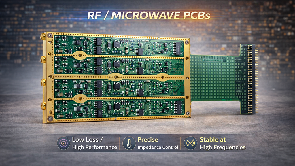 RF / Microwave PCB Manufacturer in USA