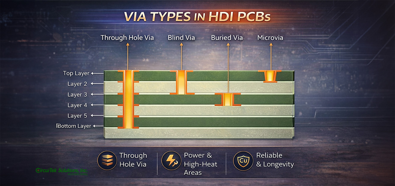 HDI PCB Manufacturer in USA