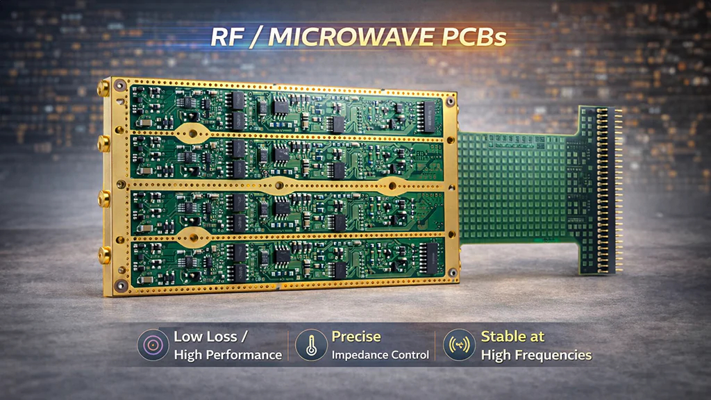 RF/Microwave PCB Manufacturer in USA