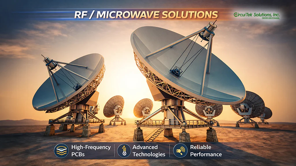 RF/Microwave PCB Manufacturer in USA
