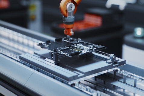 A circuit board shows how Conventional or Standard Circuit Boards are the foundation of reliable electronics